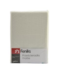 Prześcieradło Frotte 200x220cm biały