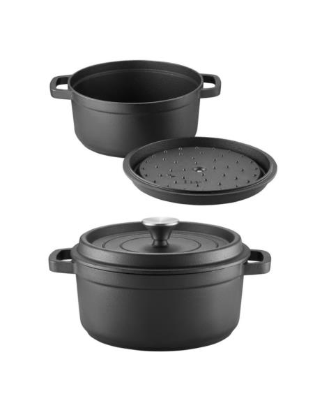 Garnek Iron żeliwny 20cm 2,2L 68607