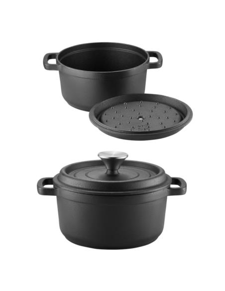 Garnek Iron żeliwny 24cm 3,5L 68608