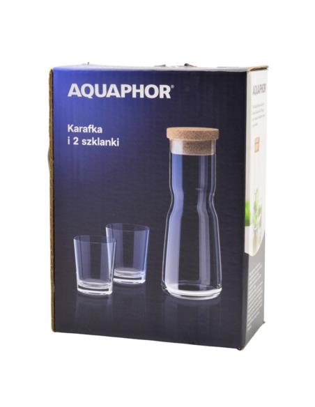 Karafka + 2 szklanki Aquaphor 1000ml