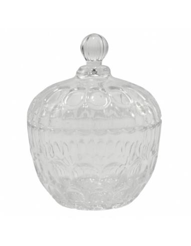 Cukiernica szklana 14x17cm bombonierka 37213