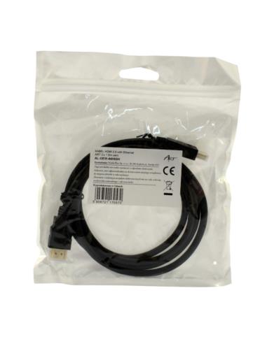 Kabel HDMI 2,0 1,5m gold