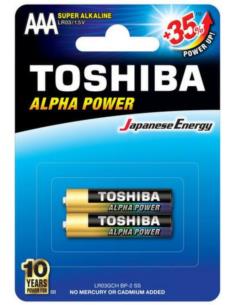 Bateria TOSHIBA ALKALINE LR06/2 kpl