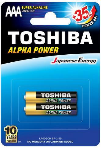 Bateria TOSHIBA ALKALINE LR06/2 kpl
