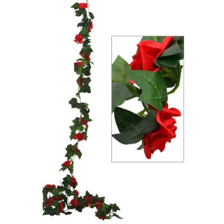 Girlanda z róży 180cm 09.8258