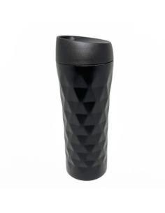 Kubek termiczny 400ml 3D czarny
