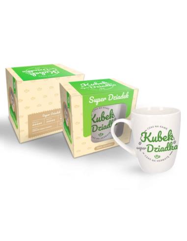 Kubek ceramiczny 300ml Dzień Dziadka "Super Dziadek"
