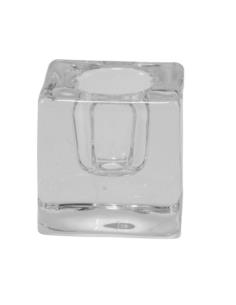 Świecznik szklany 4x4x4cm C2084-4