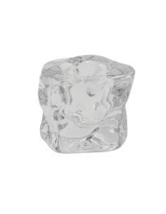 Świecznik szklany 5x5x4cm C15653-3