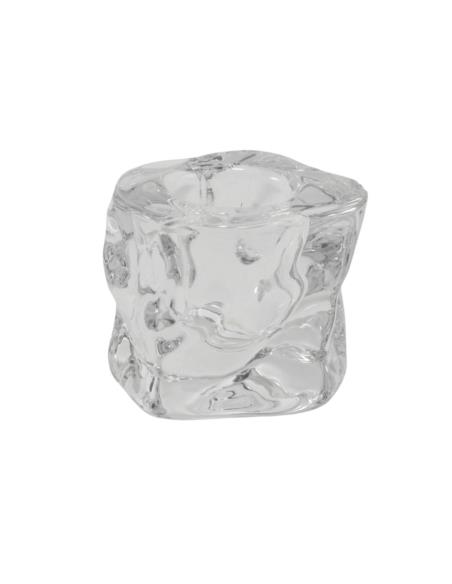 Świecznik szklany 5x5x4cm C15653-3
