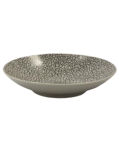 Talerz Bogucice Zina Grey Night głęboki 22cm