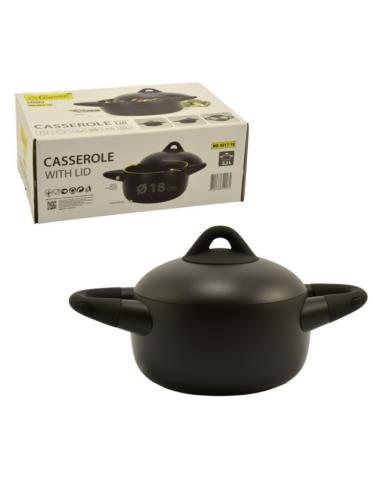 Garnek 18cm 2,2L z pokrywką Maestro MR-4017-18