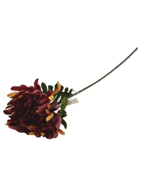 Kwiat sztuczny chryzantema 56cm fioletowa