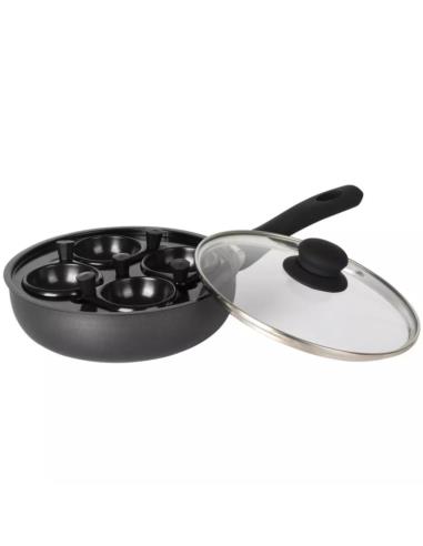 Patelnia do jajek 20cm z pokrywką Kinghoff KH-1806