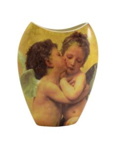 Wazon ceramiczny 26cm Adela Aniołki 60398-9A
