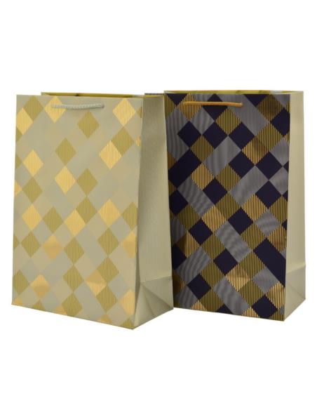 Torebka ozdobna 22,5x31,5x10,5cm T-2 mix