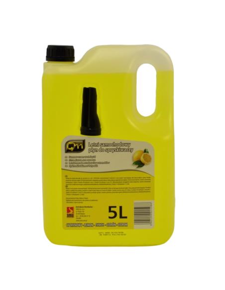 Płyn do spryskiwaczy 5L letni cytrynowy
