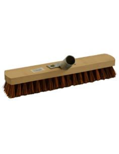 Szczotka szorówka na kij z uchwytem ulicówka ryż 30cm A 02-038