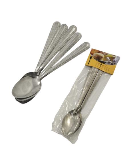 Łyżeczki 15cm 6 sztuk MR0435 letniskowe