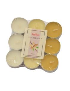 Świeca Tealight wanilia 9 sztuk