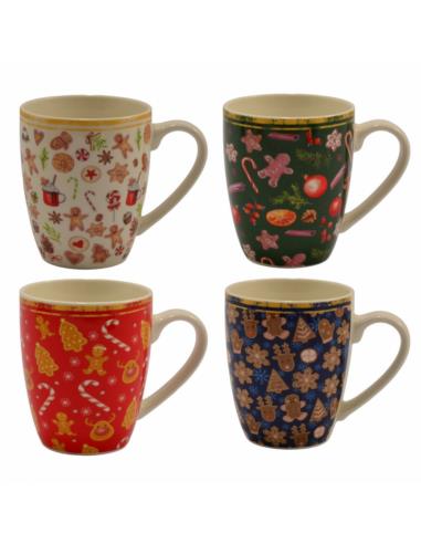 Kubek ceramiczny 360ml Noel świąteczny mix
