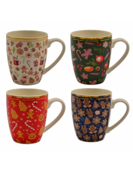 Kubek ceramiczny 360ml Noel świąteczny mix