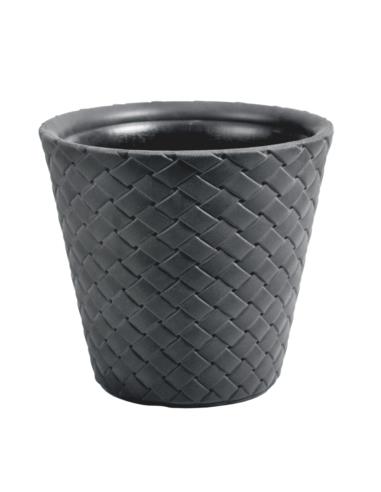Doniczka Matuba 40cm antracyt DBMA400