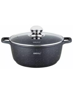 Garnek 26cm 5,6L z pokrywką Kinghoff KH-1596