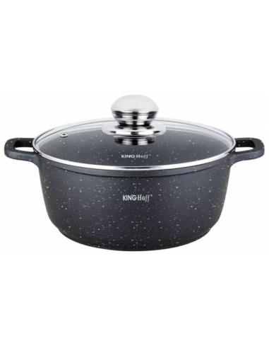 Garnek 28cm 6,5L z pokrywką Kinghoff KH-1597