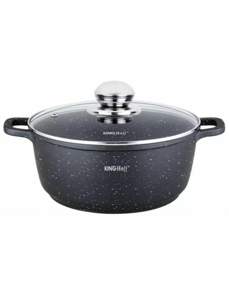 Garnek 28cm 6,5L z pokrywką Kinghoff KH-1597