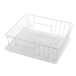 Suszarka do naczyń zlewozmywakowa 34x29cm biała