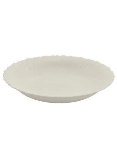 Talerz Agnes głęboki 22cm biały