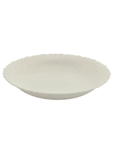 Talerz Agnes głęboki 22cm biały