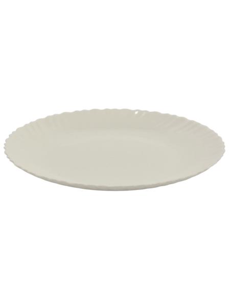 Talerz Agnes płytki 23,5cm biały