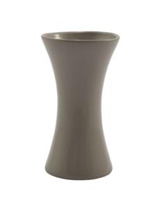 Wazon ceramiczny Klepsydra taupe 22x12cm