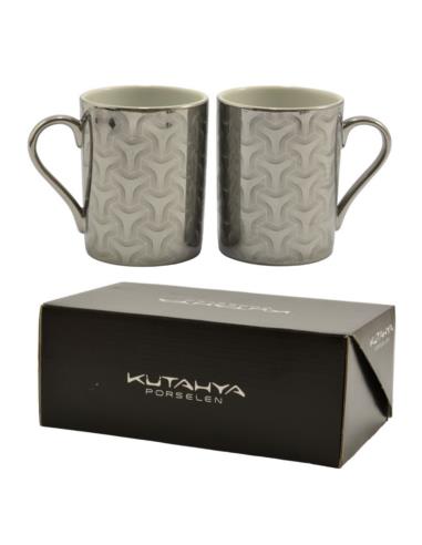 Kubki 2szt 260ml ceramiczne Forest P10930