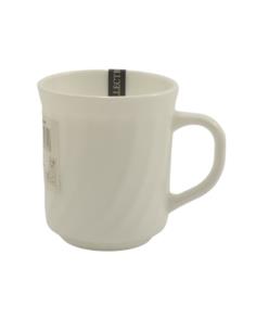 Kubek szklany 250ml Eva biały