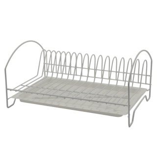 Suszarka do naczyń 1-poziomowa 40cm biała