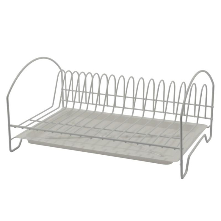 Suszarka do naczyń 1-poziomowa 40cm biała