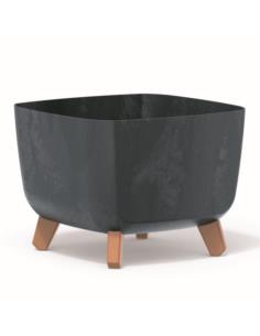 Doniczka Gracia Square Beton Effect 29x22cm