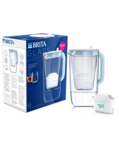 Dzbanek Brita Glass 2,5L biały 1 wkład filtr Maxtra Pro