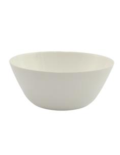Salaterka Blanca 18cm biała szkło hartowane
