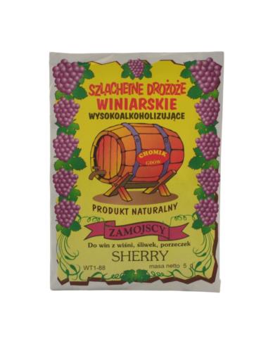 Drożdże winiarskie Sherry 5g 0066