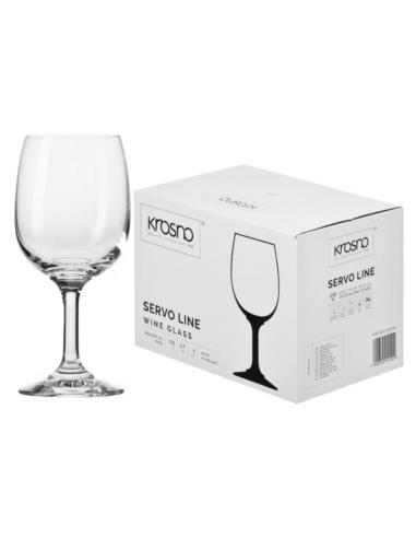Kieliszki do wina 170ml 6szt Krosno Servo Line