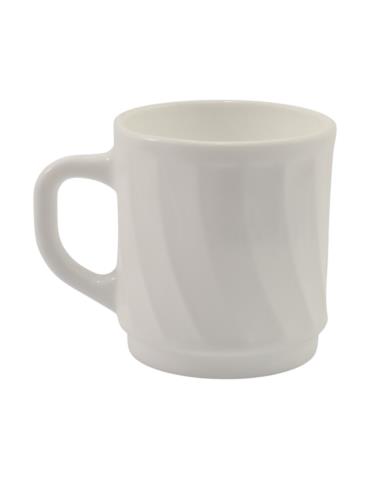 Kubek szaklny 265ml biały Agnes