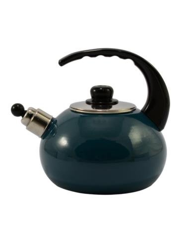 Czajnik emalia 2,5L Silesia niebieski Florian