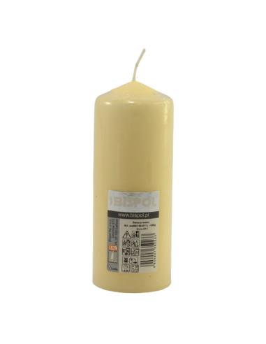 Świeca walec ecru 15cm sw60/150-090