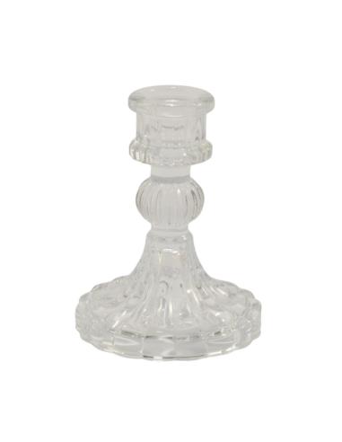 Świecznik szklany 10x8cm MR22383