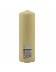 Świeca walec 25cm 80/250 Ecru parafinowa bezzapachowa