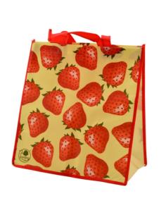 Torba na zakupy S2 laminowana Truskawka 36x34x20cm